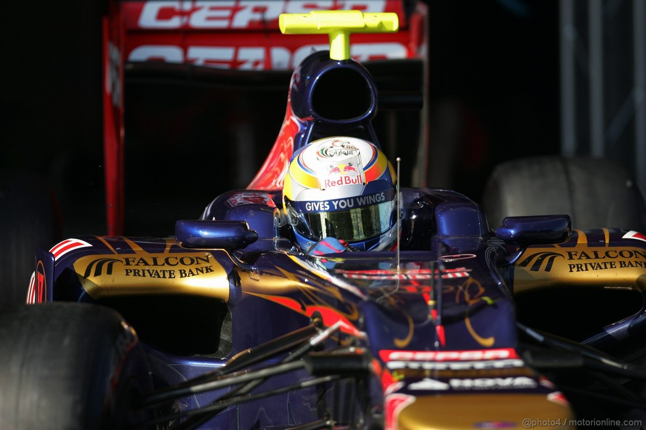Barcelona Test Marzo 2012, 01.04.2012 Jean-Eric Vergne (FRA), Toro Rosso STR7 