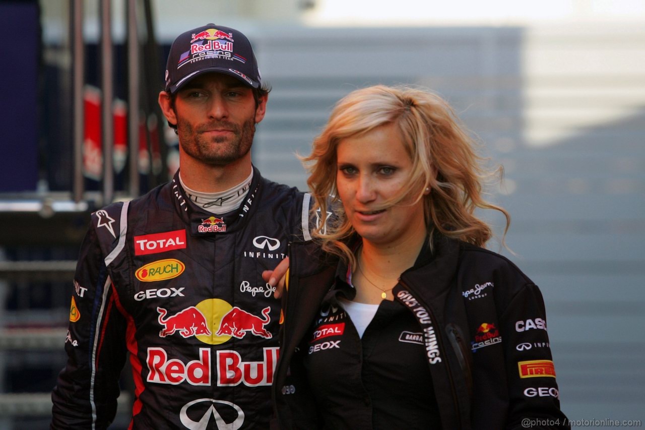 Barcelona Test Marzo 2012, 01.04.2012 Mark Webber (AUS), Red Bull Racing, RB8 