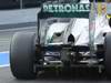 Barcelona Test Marzo 2012, 01.03.2012 
Nico Rosberg (GER), Mercedes AMG Petronas rear wing e suspension 