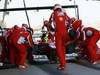 Barcelona Test Marzo 2012, 01.03.2012
Felipe Massa (BRA), Ferrari pit stop 