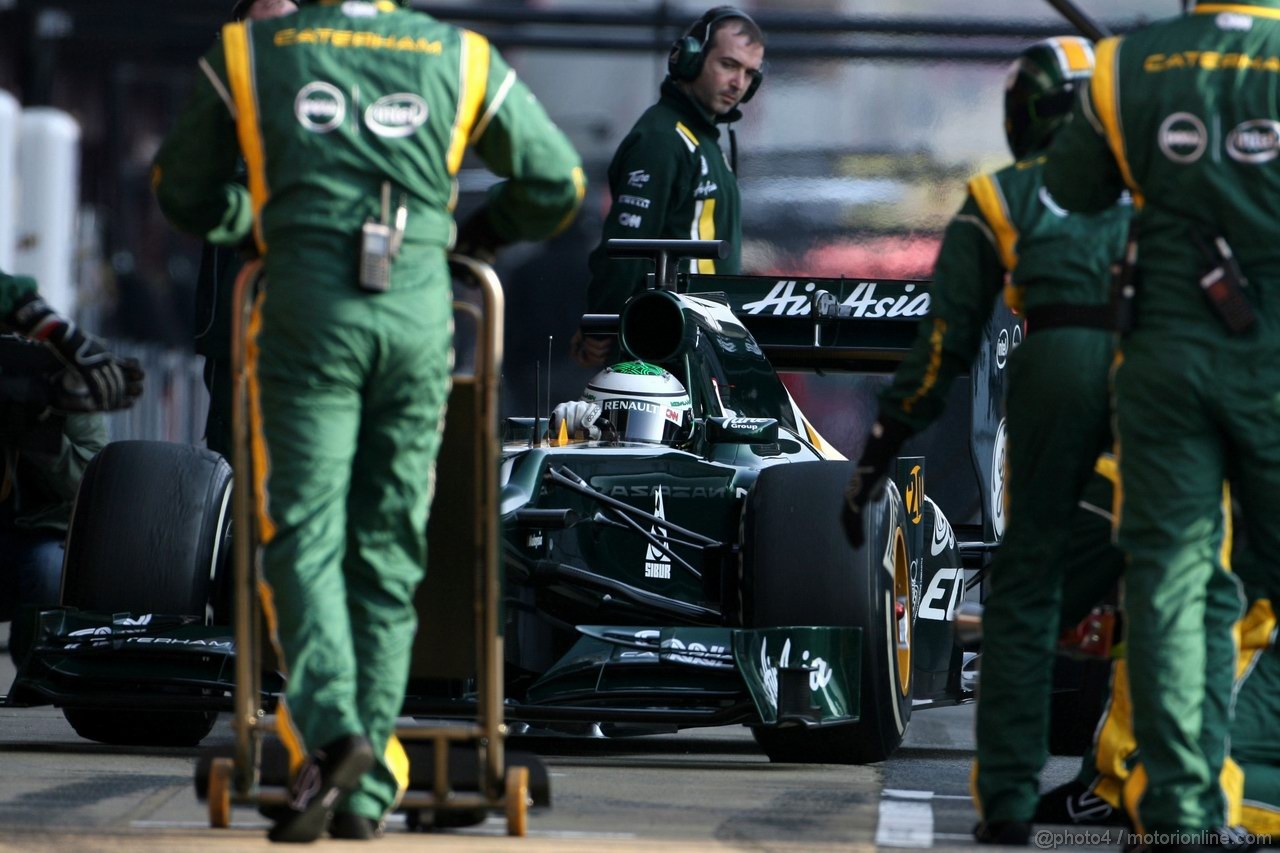 Barcelona Test Marzo 2012, 03.03.2012
Heikki Kovalainen (FIN), Caterham F1 Team   