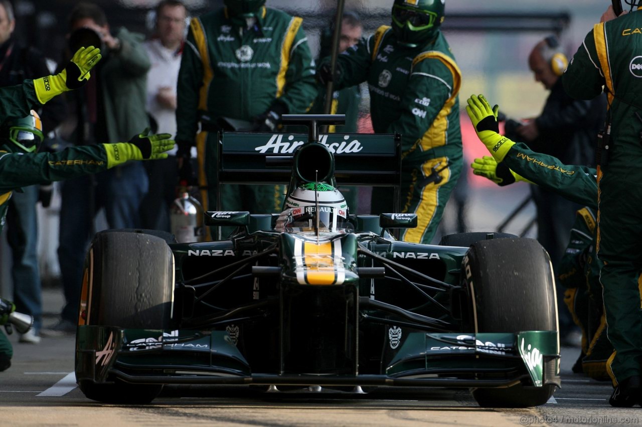 Barcelona Test Marzo 2012, 03.03.2012
Heikki Kovalainen (FIN), Caterham F1 Team 