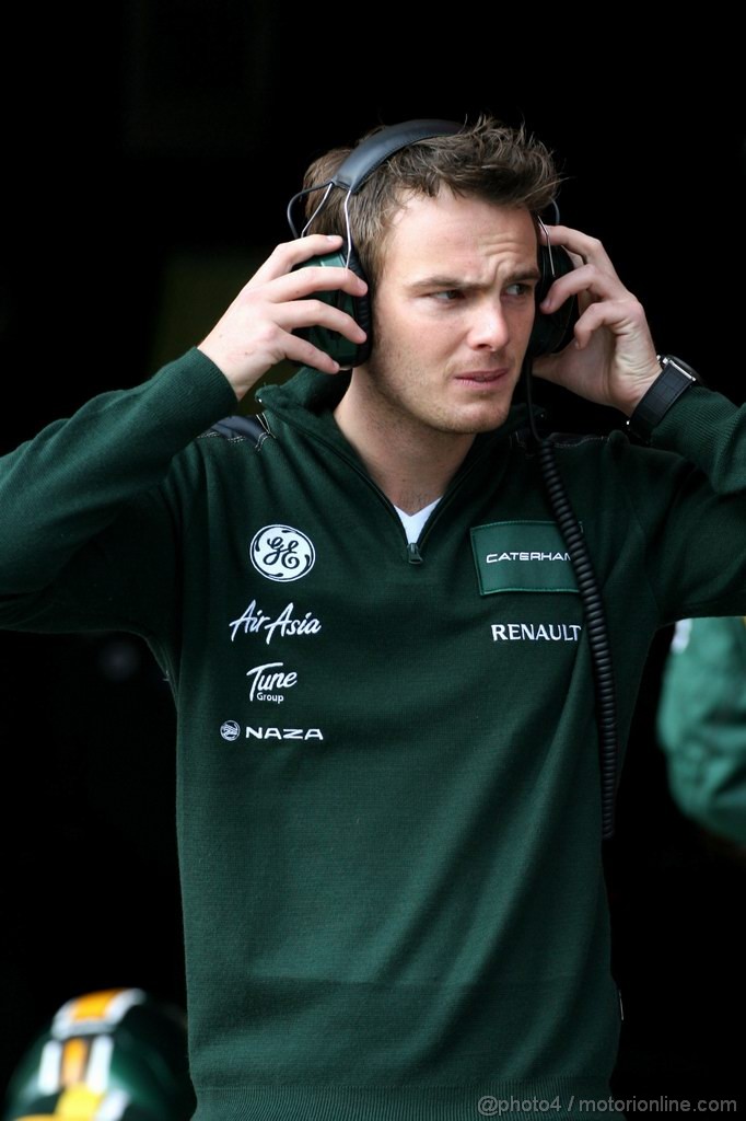 Barcelona Test Marzo 2012, 03.03.2012,
Giedo van der Garde (NEL), Caterham F1 Team   