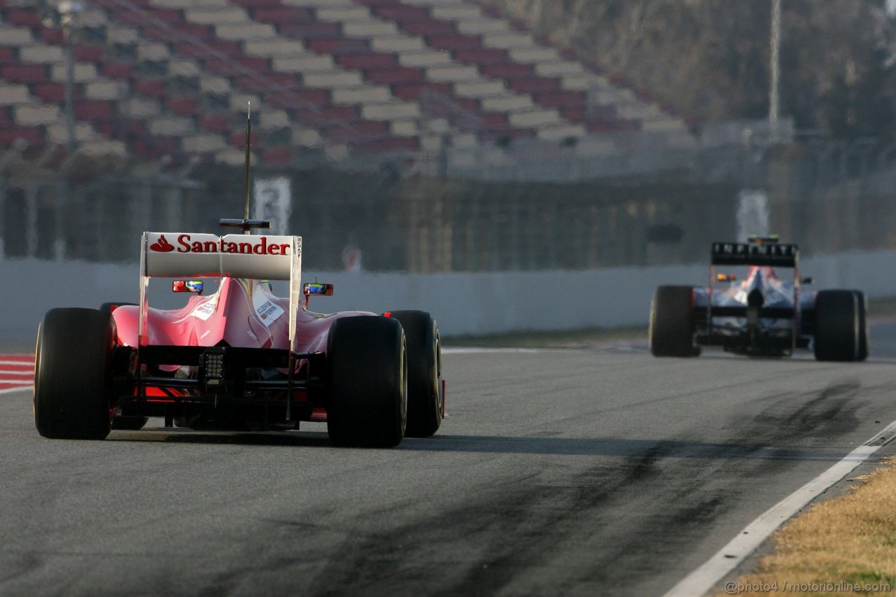 Barcelona Test Marzo 2012, 03.03.2012
Felipe Massa (BRA), Ferrari  