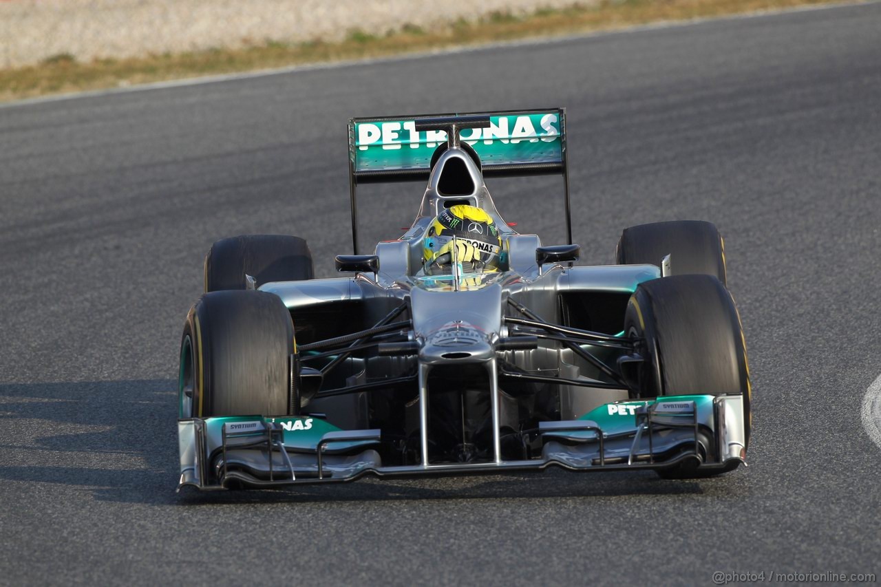 Barcelona Test Marzo 2012, 03.03.2012
Nico Rosberg (GER), Mercedes AMG Petronas 