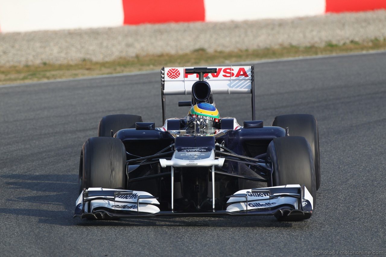 Barcelona Test Marzo 2012, 03.03.2012
Bruno Senna (BRA), Williams F1 Team 