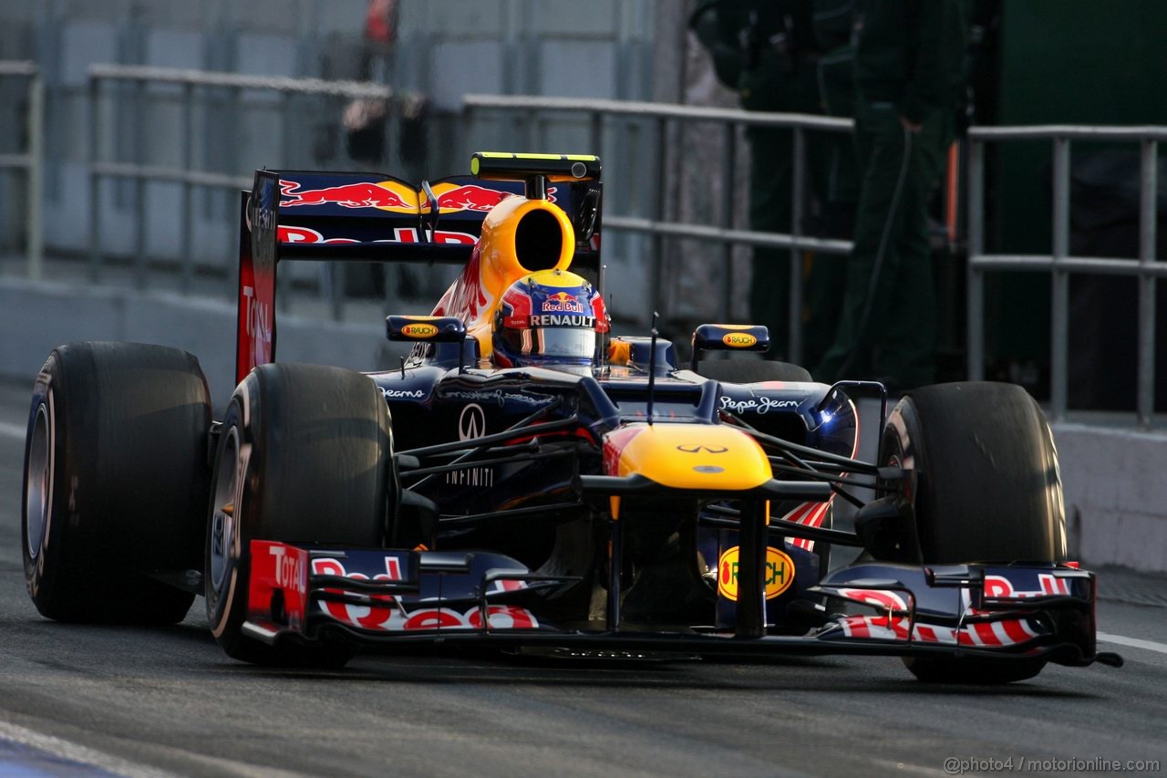 Barcelona Test Marzo 2012, 03.03.2012
Mark Webber (AUS), Red Bull Racing