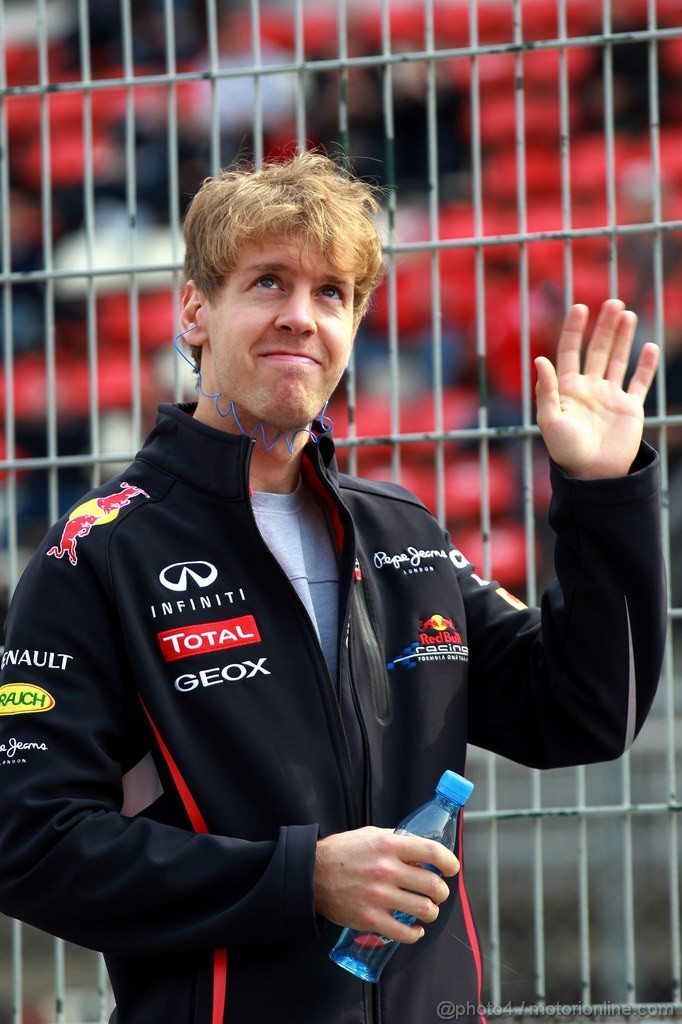 Barcelona Test Marzo 2012, 03.03.2012
Sebastian Vettel (GER), Red Bull Racing