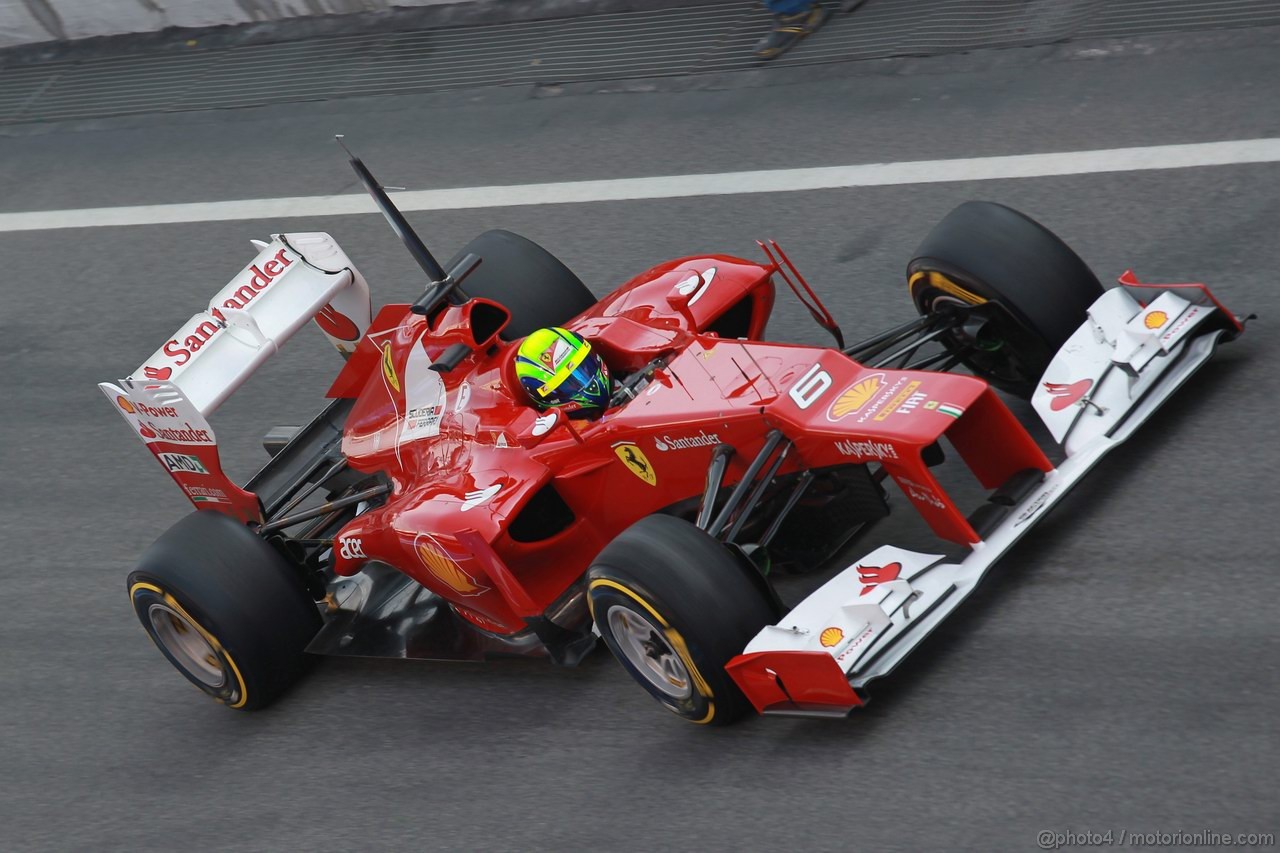 Barcelona Test Marzo 2012, 03.03.2012
Felipe Massa (BRA), Ferrari 