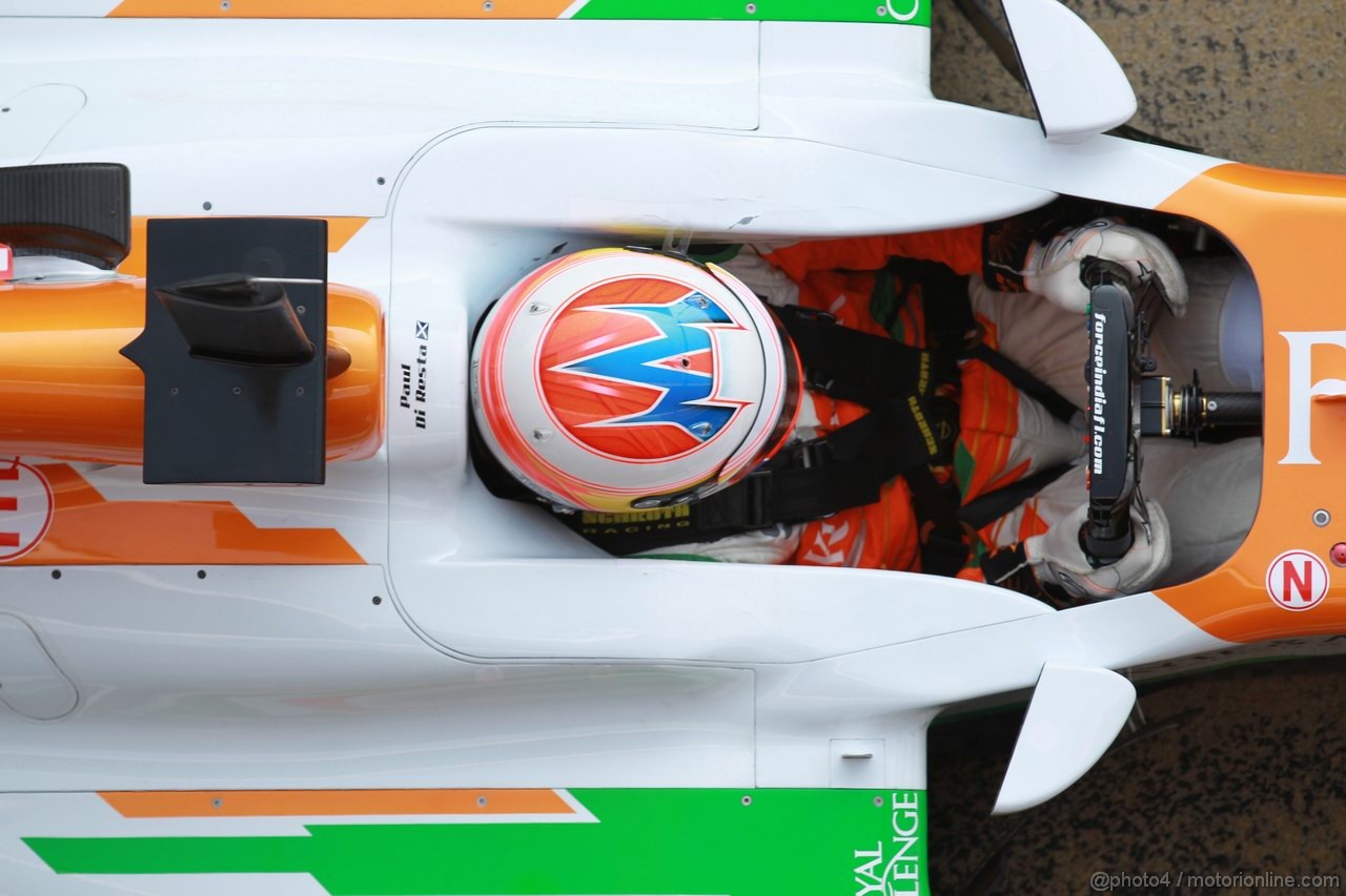 Barcelona Test Marzo 2012, 03.03.2012
Paul di Resta (GBR), Sahara Force India Formula One Team