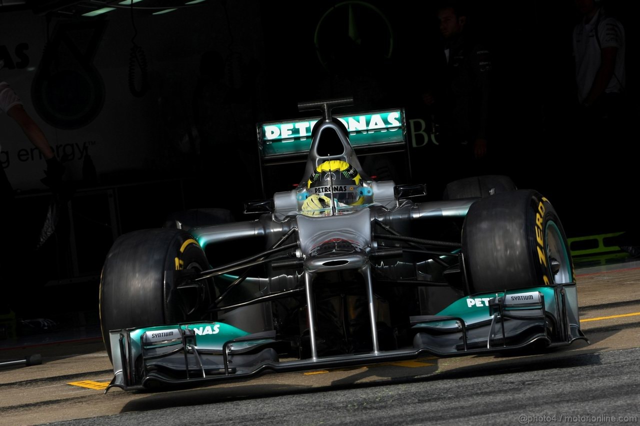 Barcelona Test Marzo 2012, 03.03.2012
Nico Rosberg (GER), Mercedes GP 