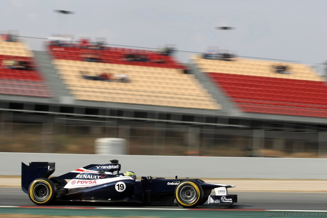 Barcelona Test Marzo 2012, 03.03.2012
Bruno Senna (BRE), Williams F1 Team 
