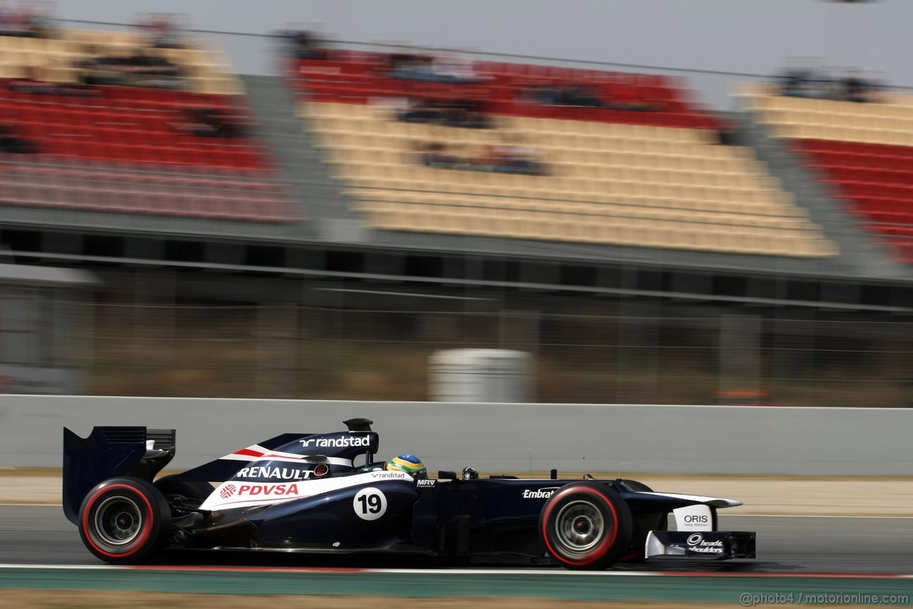 Barcelona Test Marzo 2012, 03.03.2012
Bruno Senna (BRE), Williams F1 Team