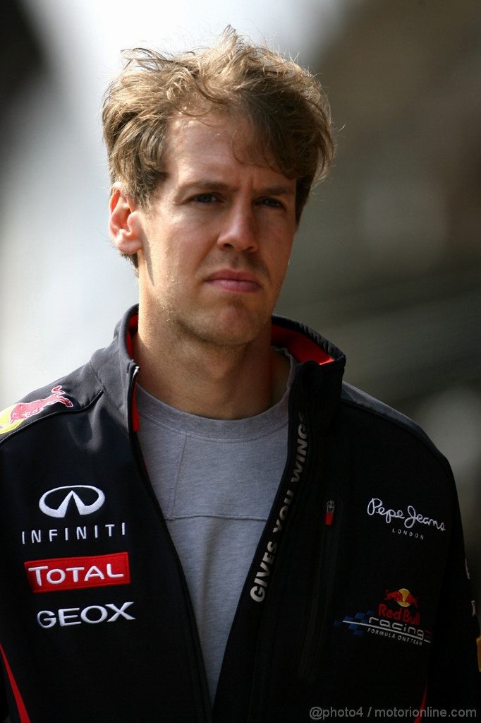 Barcelona Test Marzo 2012, 03.03.2012
Sebastian Vettel (GER), Red Bull Racing