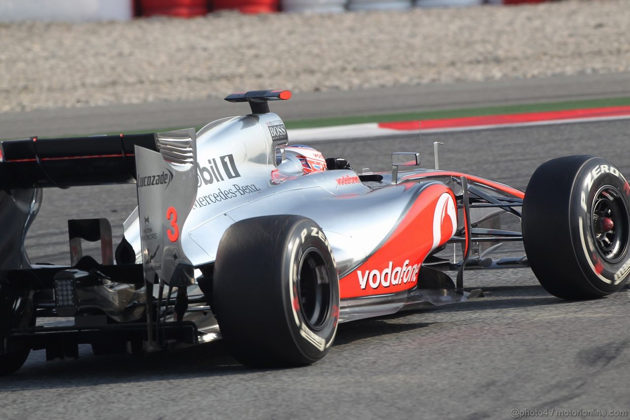 Barcelona Test Marzo 2012, 03.03.2012
Jenson Button (GBR), McLaren Mercedes