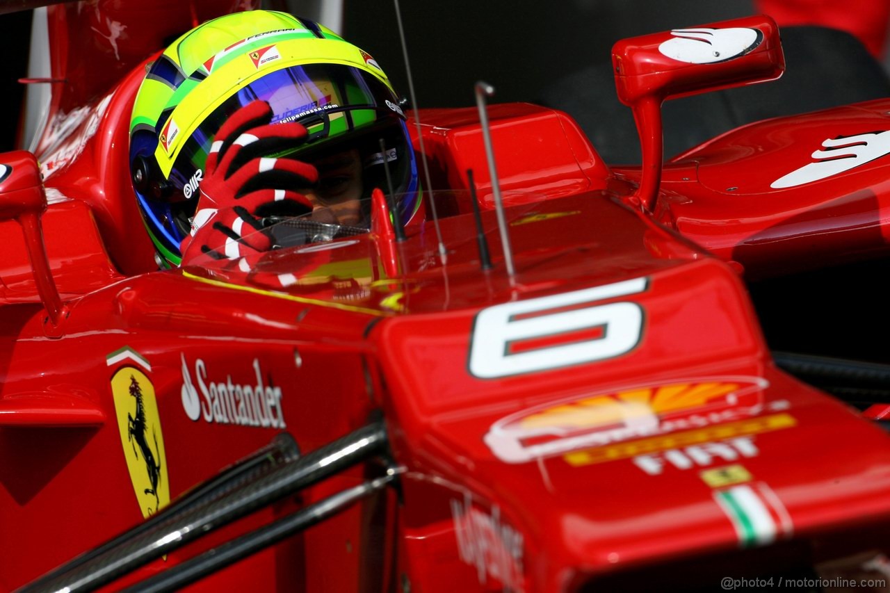 Barcelona Test Marzo 2012, 03.03.2012
Felipe Massa (BRA), Ferrari