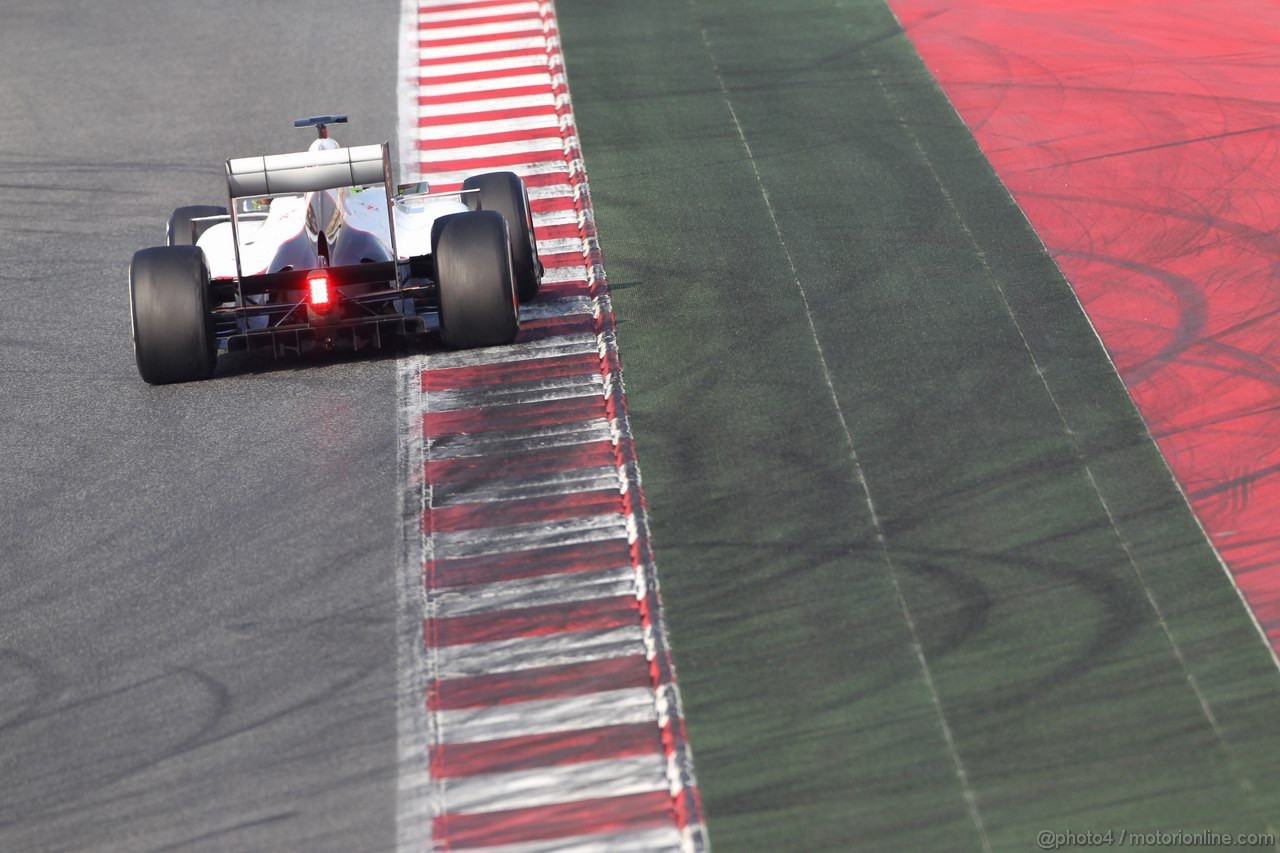Barcelona Test Marzo 2012, 03.03.2012
Sergio Perez (MEX), Sauber F1 Team 