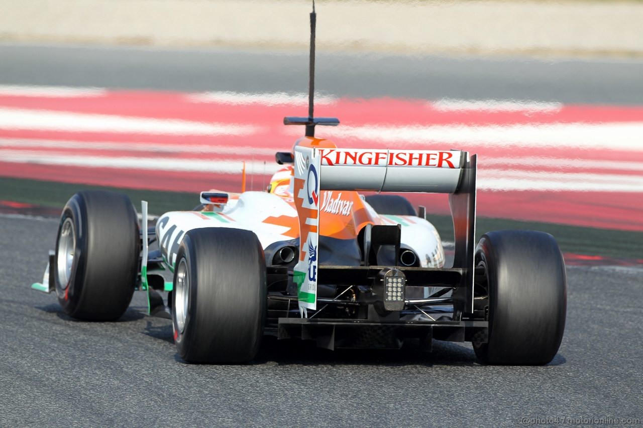 Barcelona Test Marzo 2012, 03.03.2012
Paul di Resta (GBR), Sahara Force India Formula One Team 
