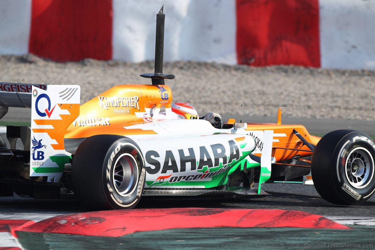 Barcelona Test Marzo 2012, 03.03.2012
Paul di Resta (GBR), Sahara Force India Formula One Team 