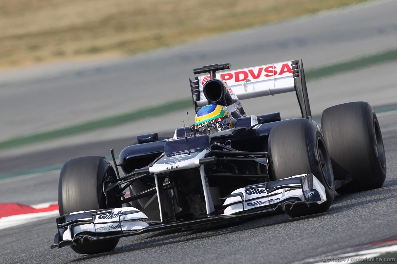 Barcelona Test Marzo 2012, 03.03.2012
Bruno Senna (BRA), Williams F1 Team