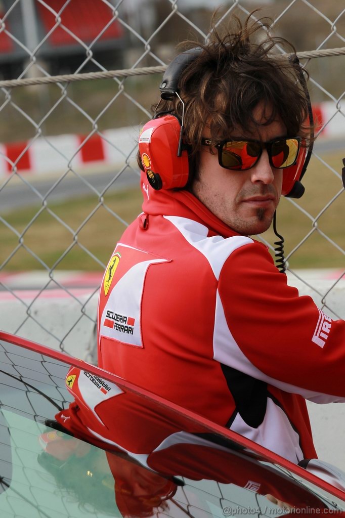 Barcelona Test Marzo 2012, 03.03.2012
Fernando Alonso (ESP), Ferrari 