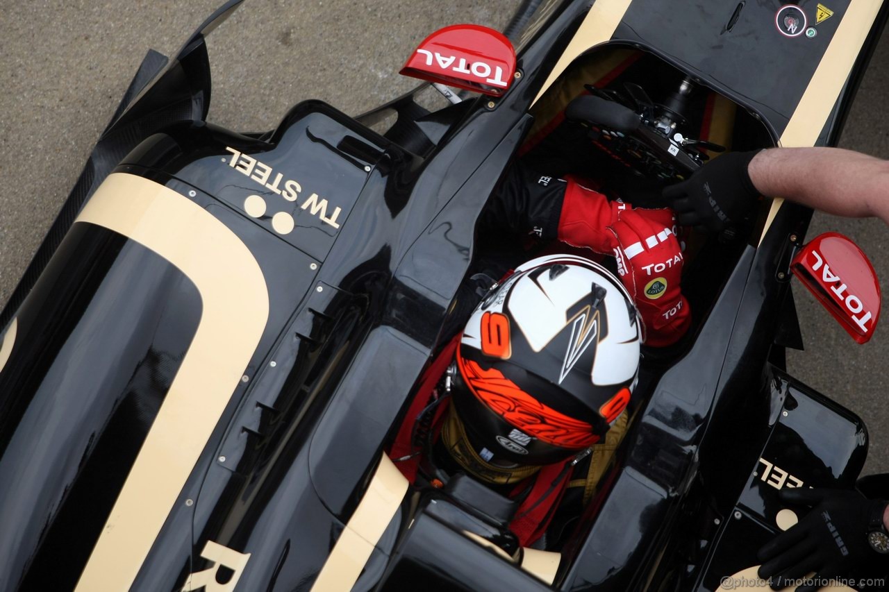 Barcelona Test Marzo 2012, 03.03.2012
Kimi Raikkonen (FIN), Lotus F1 Team 