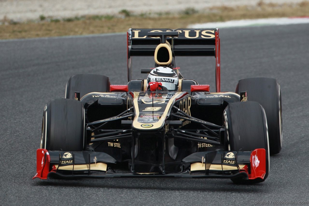 Barcelona Test Marzo 2012, 03.03.2012
Kimi Raikkonen, Lotus Renault F1 Team 