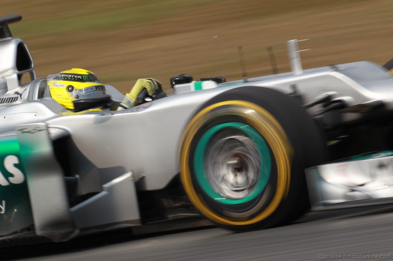 Barcelona Test Marzo 2012, 03.03.2012
Nico Rosberg (GER), Mercedes AMG Petronas 