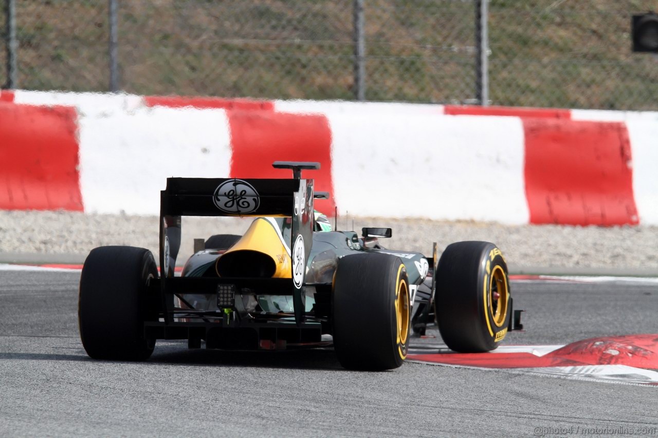 Barcelona Test Marzo 2012, 03.03.2012 Heikki Kovalainen (FIN), Caterham Team  