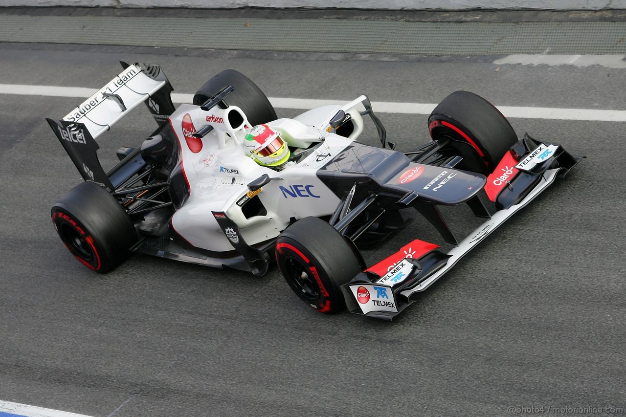 Barcelona Test Marzo 2012, 03.03.2012 Sergio Pérez (MEX), Sauber F1 Team, Sauber C31 