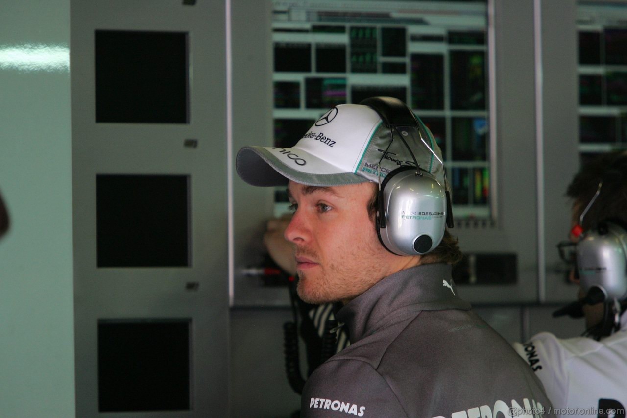 Barcelona Test Marzo 2012, 03.03.2012 Nico Rosberg (GER), Mercedes AMG F1 W03 