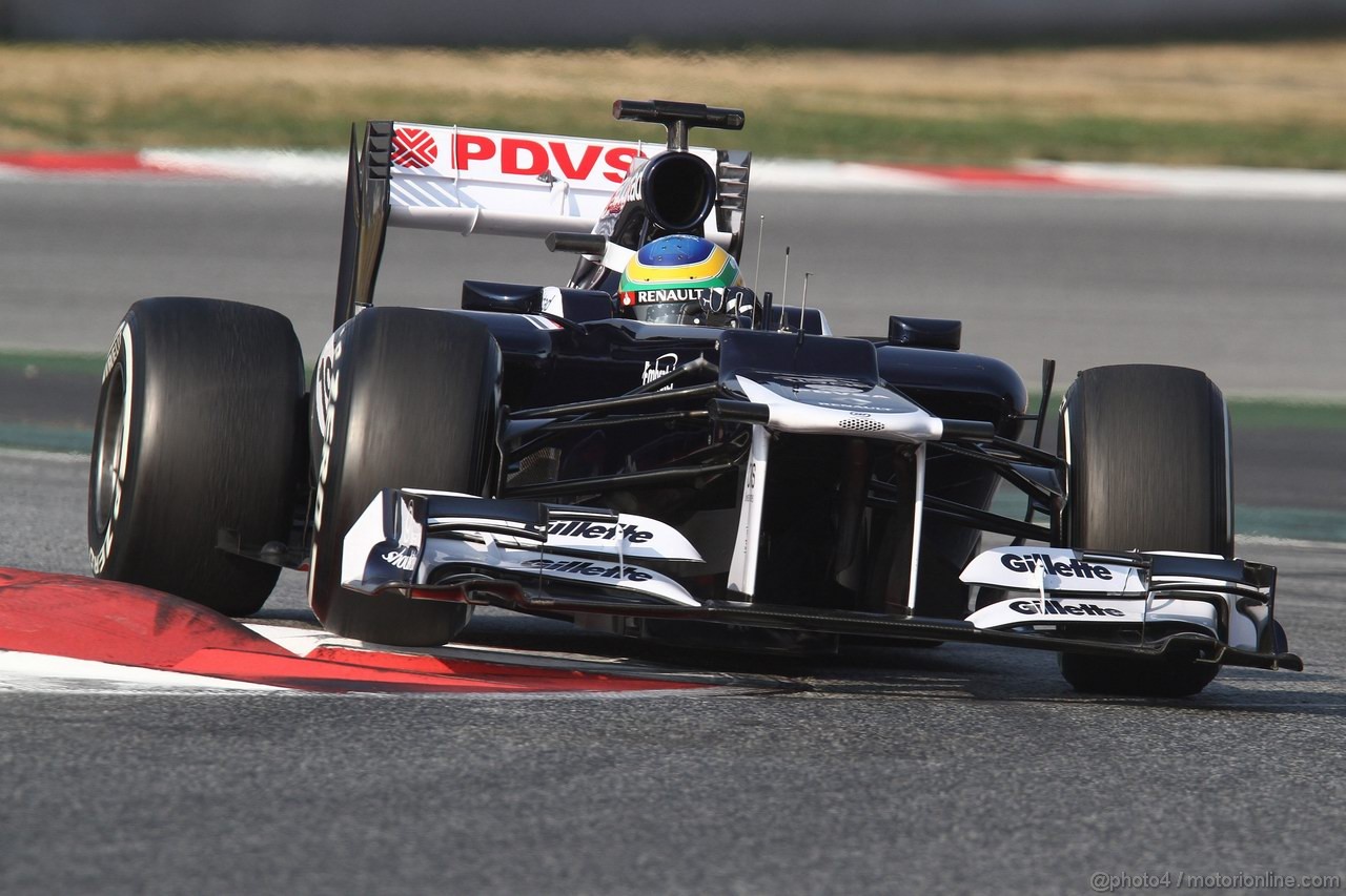 Barcelona Test Marzo 2012, 03.03.2012 Bruno Senna (BRA), Williams-Renault FW34 