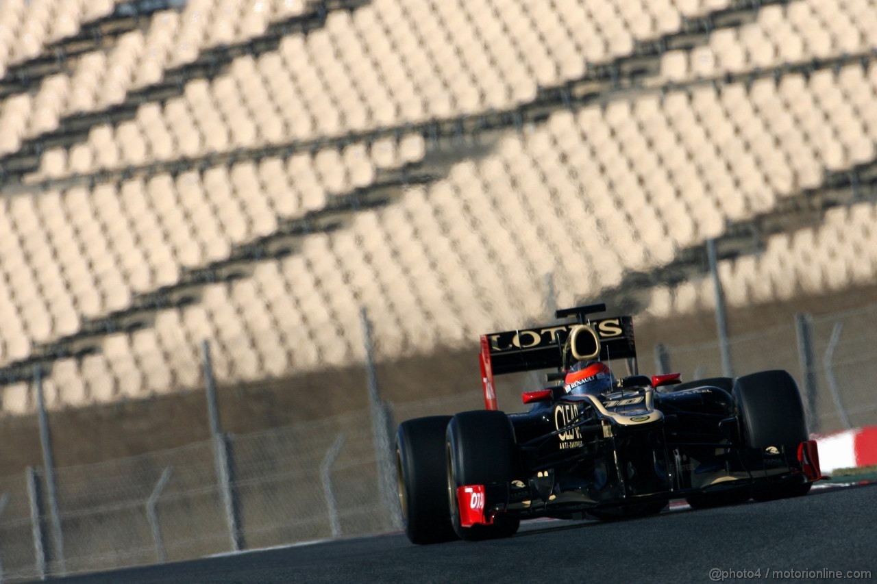 Barcelona Test Marzo 2012, 02.04.2012
Romain Grosjean (FRA), Lotus F1 Team 