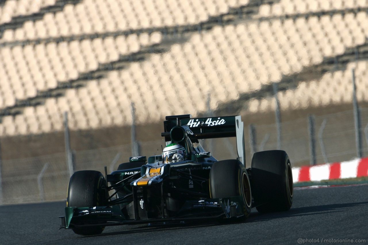 Barcelona Test Marzo 2012, 02.04.2012
Heikki Kovalainen (FIN), Caterham F1 Team