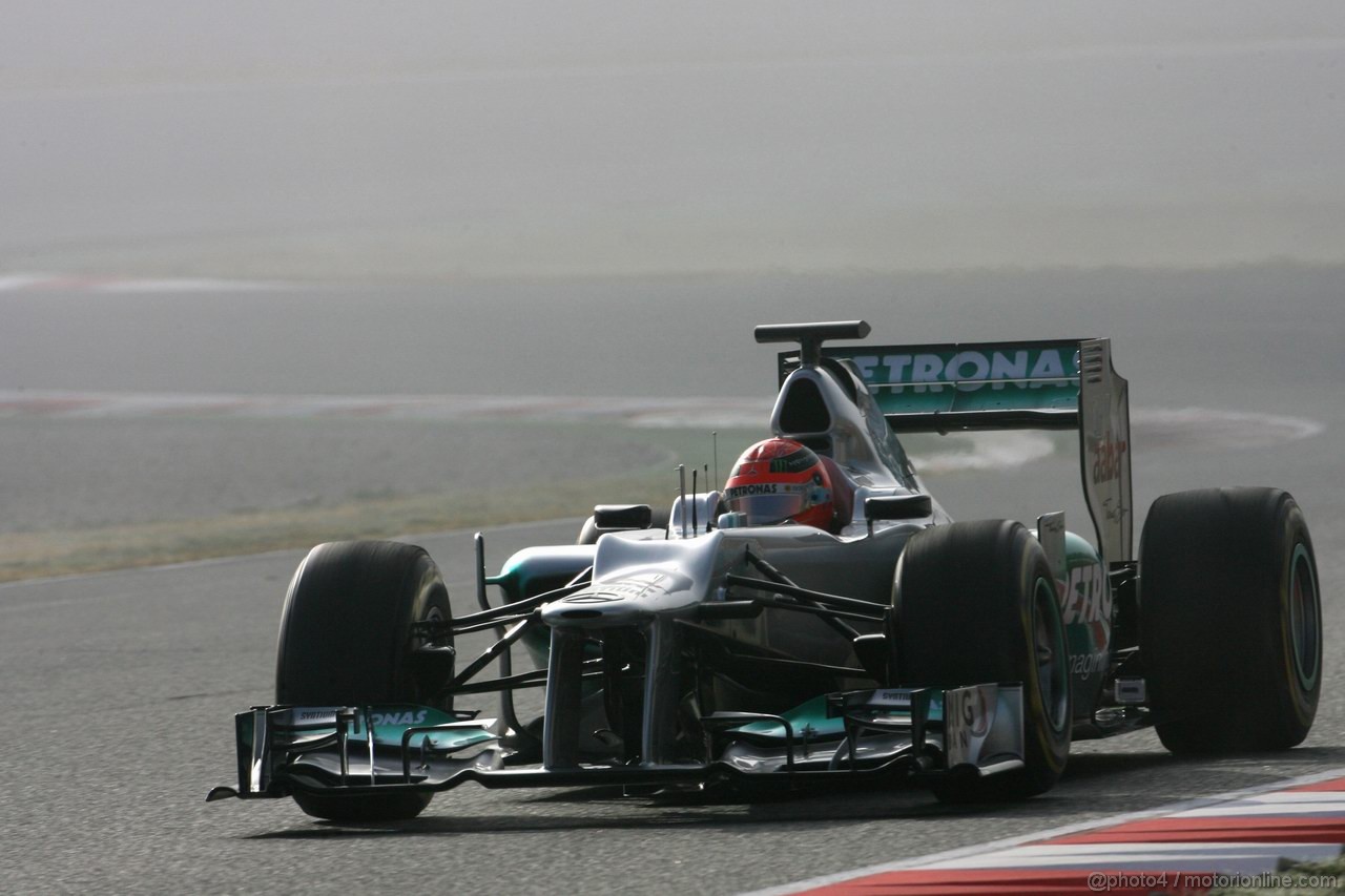 Barcelona Test Marzo 2012, 02.04.2012
Michael Schumacher (GER), Mercedes GP  