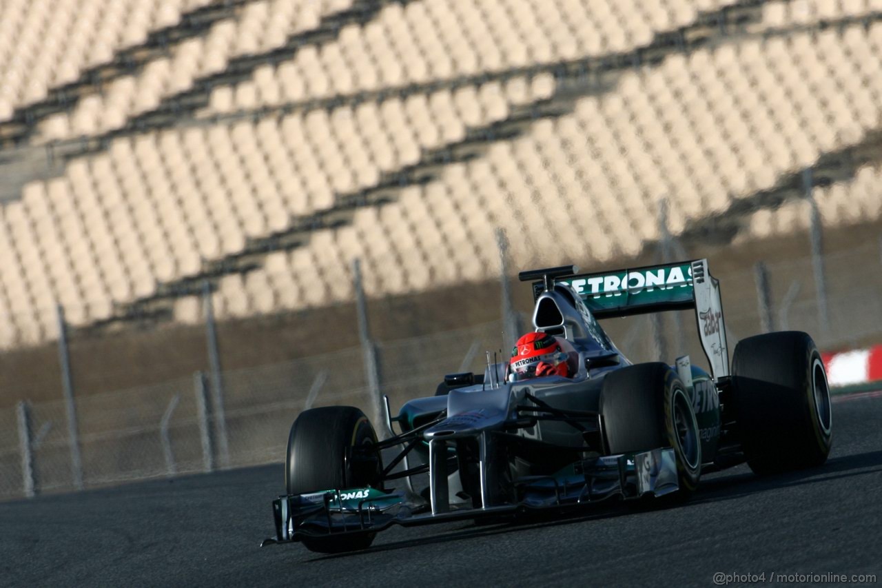 Barcelona Test Marzo 2012, 02.04.2012
Michael Schumacher (GER), Mercedes GP