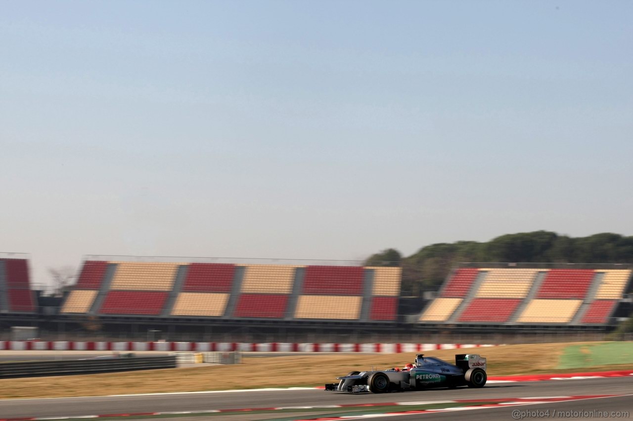 Barcelona Test Marzo 2012, 02.04.2012
Michael Schumacher (GER), Mercedes GP 