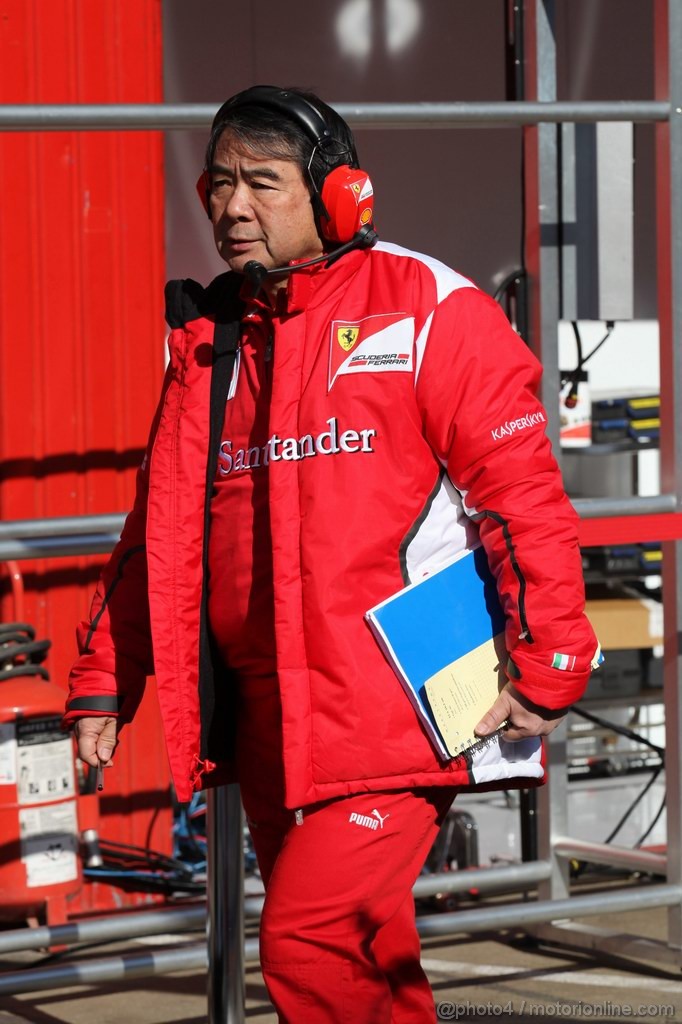 Barcelona Test Marzo 2012, 02.04.2012
 Hirohide Hamashima (JPN), Ferrari 