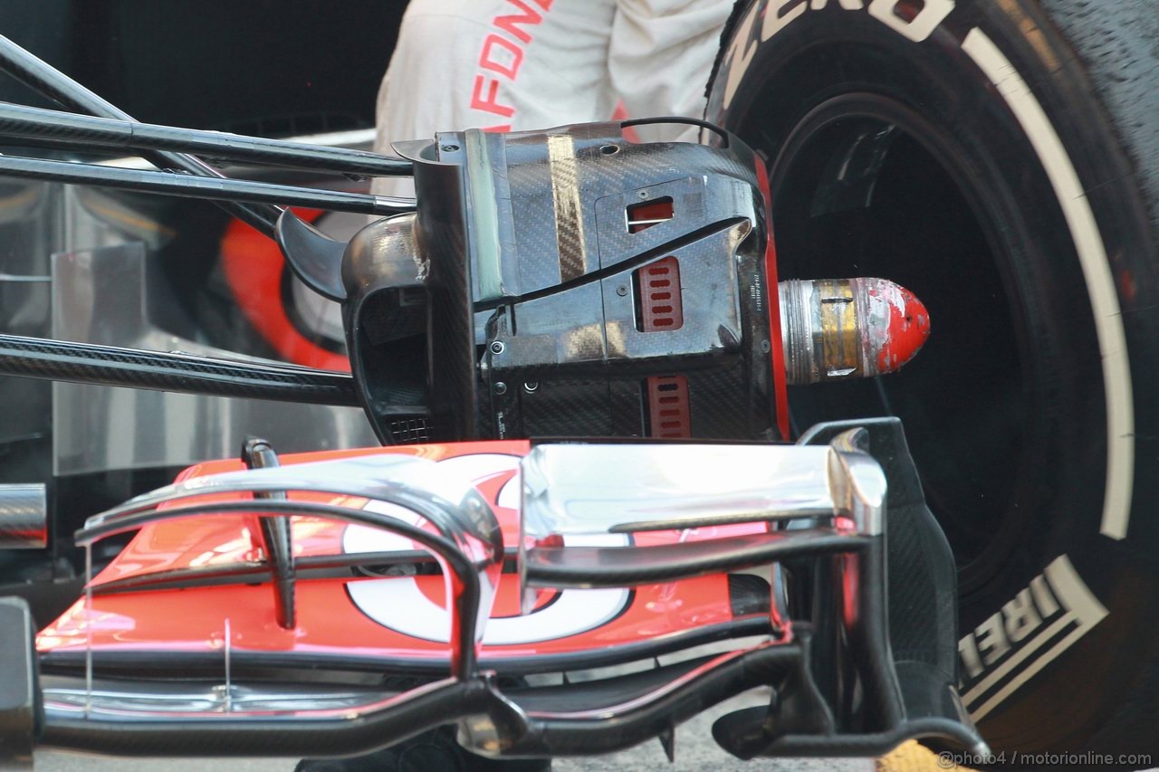Barcelona Test Marzo 2012, 02.04.2012
Lewis Hamilton (GBR), McLaren Mercedes front brake 