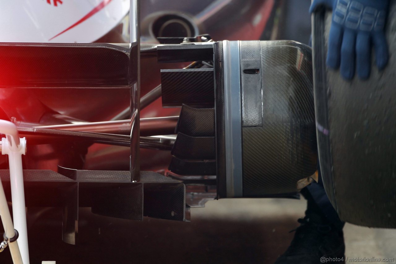 Barcelona Test Marzo 2012, 02.04.2012
Williams rear brake e ducts 