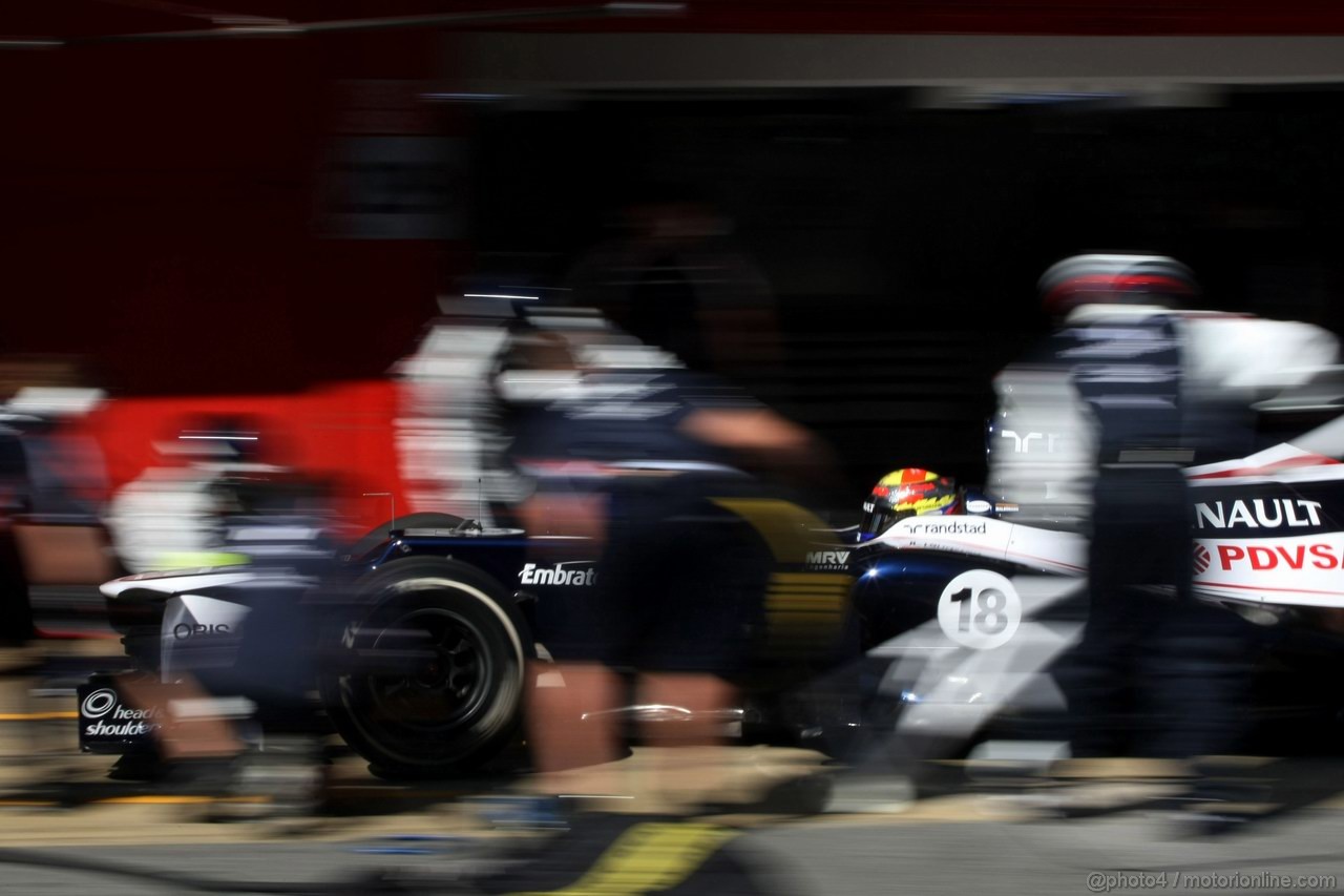 Barcelona Test Marzo 2012, 02.04.2012
Pastor Maldonado (VEN), Williams F1 Team  