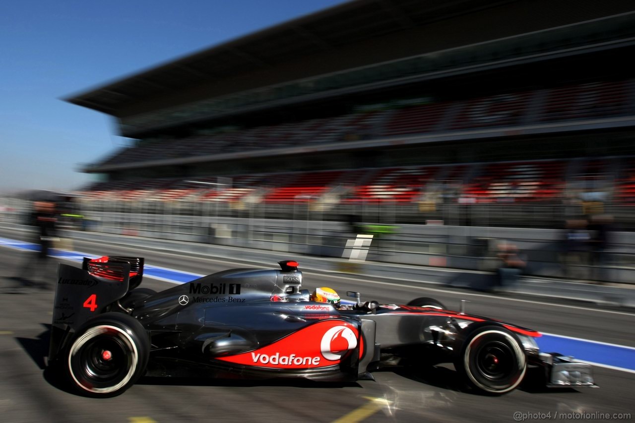 Barcelona Test Marzo 2012 - Prove Libere