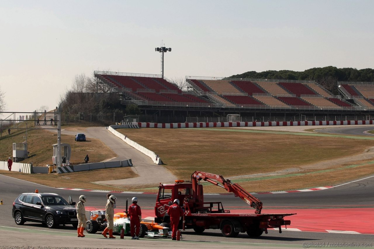 Barcelona Test Marzo 2012, 02.04.2012
Nico Hulkenberg (GER), Sahara Force India Formula One Team stops on track