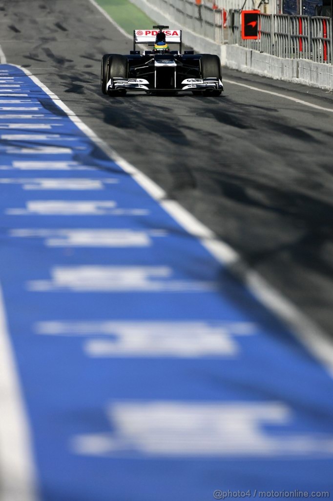 Barcelona Test Marzo 2012 - Prove Libere