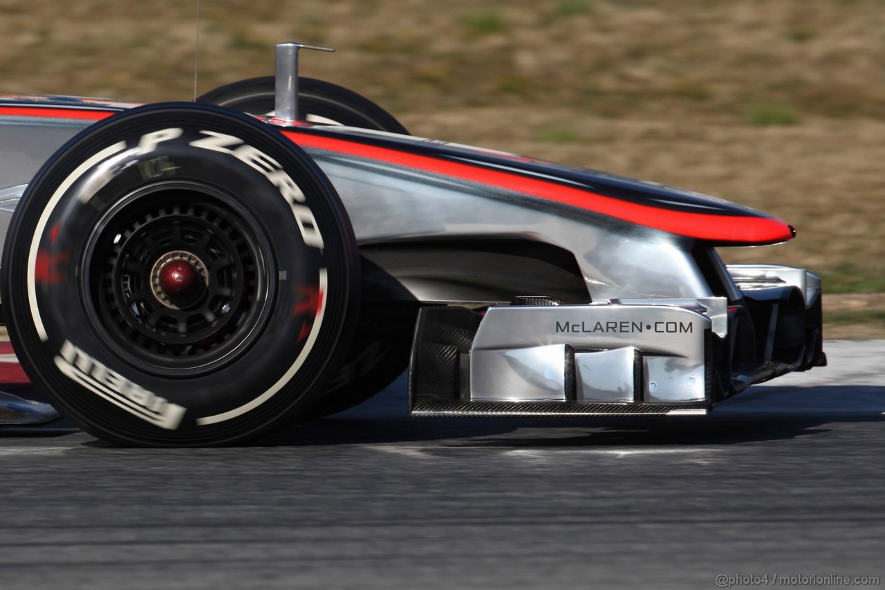 Barcelona Test Marzo 2012, 02.04.2012
McLaren front wing e nose cone 