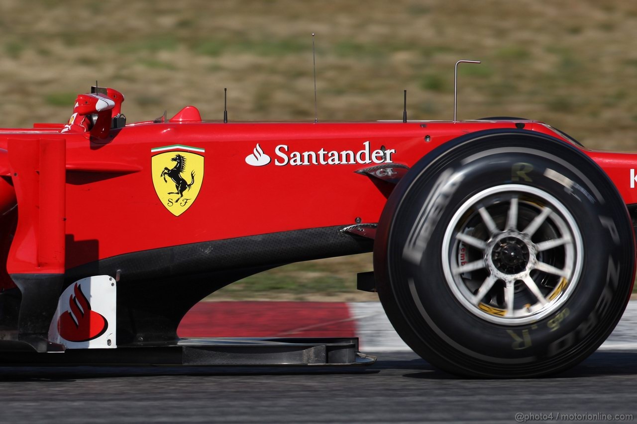 Barcelona Test Marzo 2012, 02.04.2012
Ferrari tea tray area 