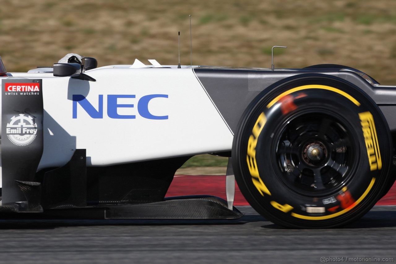 Barcelona Test Marzo 2012, 02.04.2012
Sauber tea tray area 