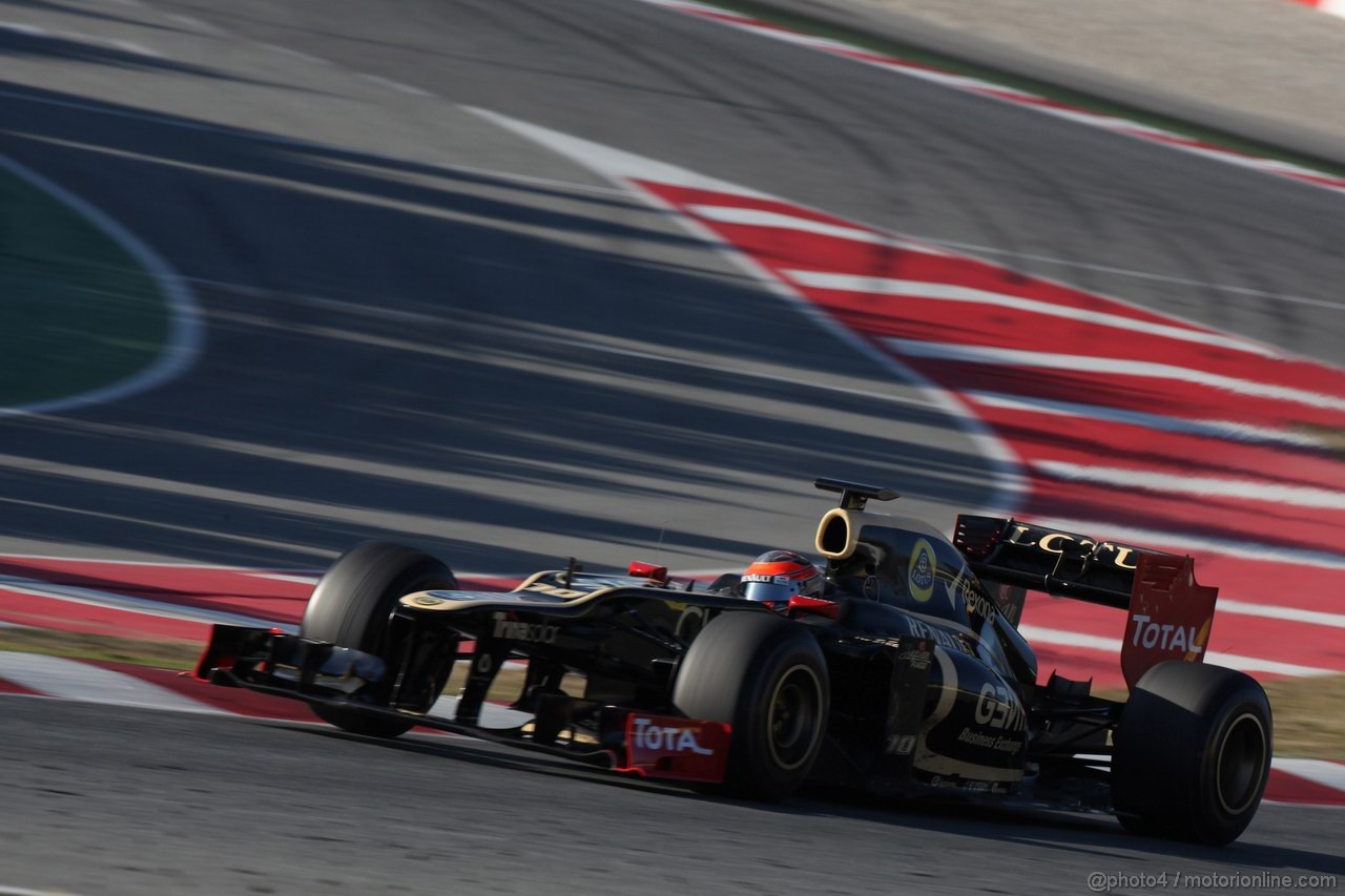 Barcelona Test Marzo 2012, 02.04.2012
Romain Grosjean (FRA), Lotus Renault F1 Team 