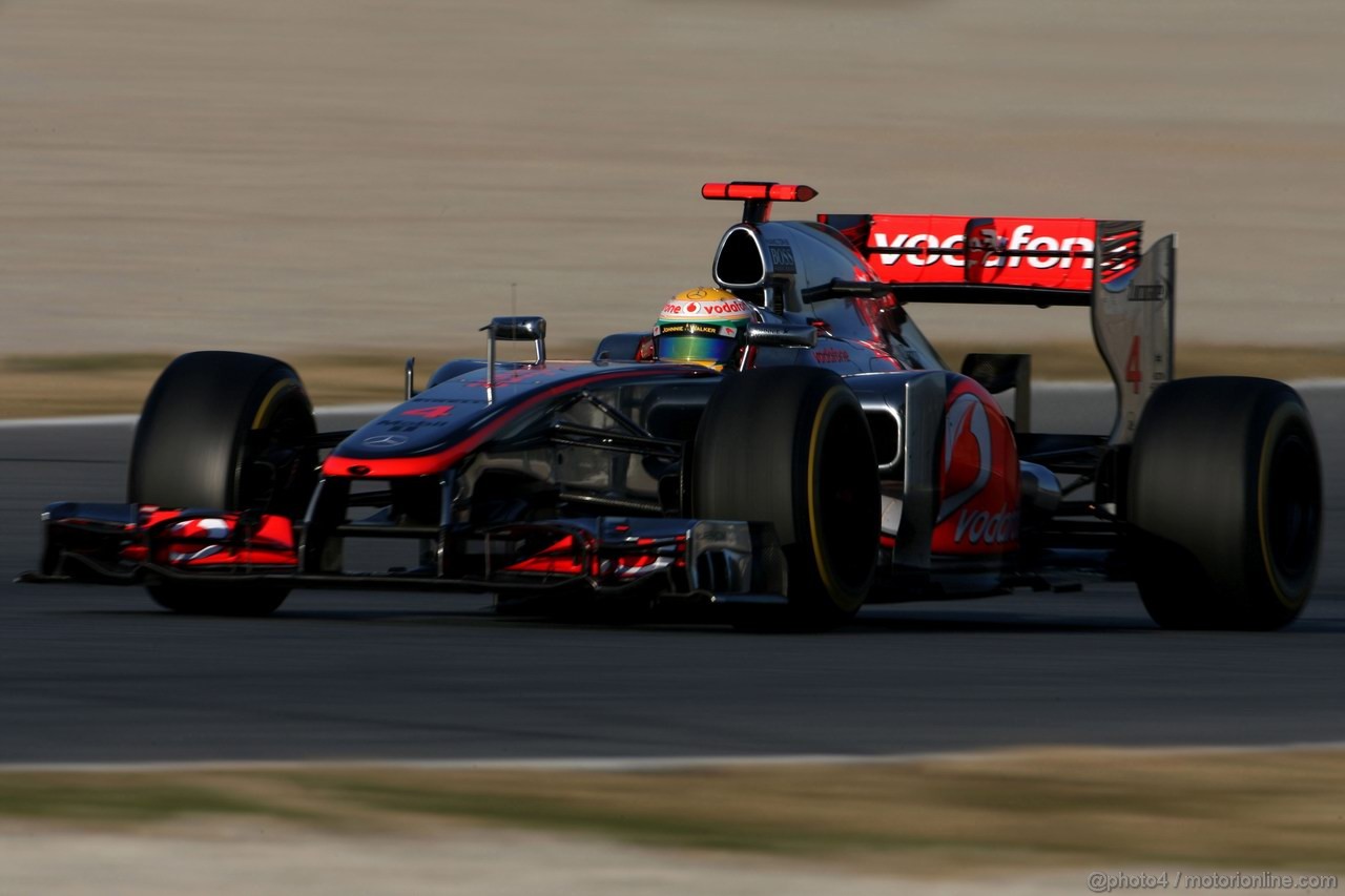 Barcelona Test Marzo 2012, 02.04.2012
Lewis Hamilton (GBR), McLaren Mercedes