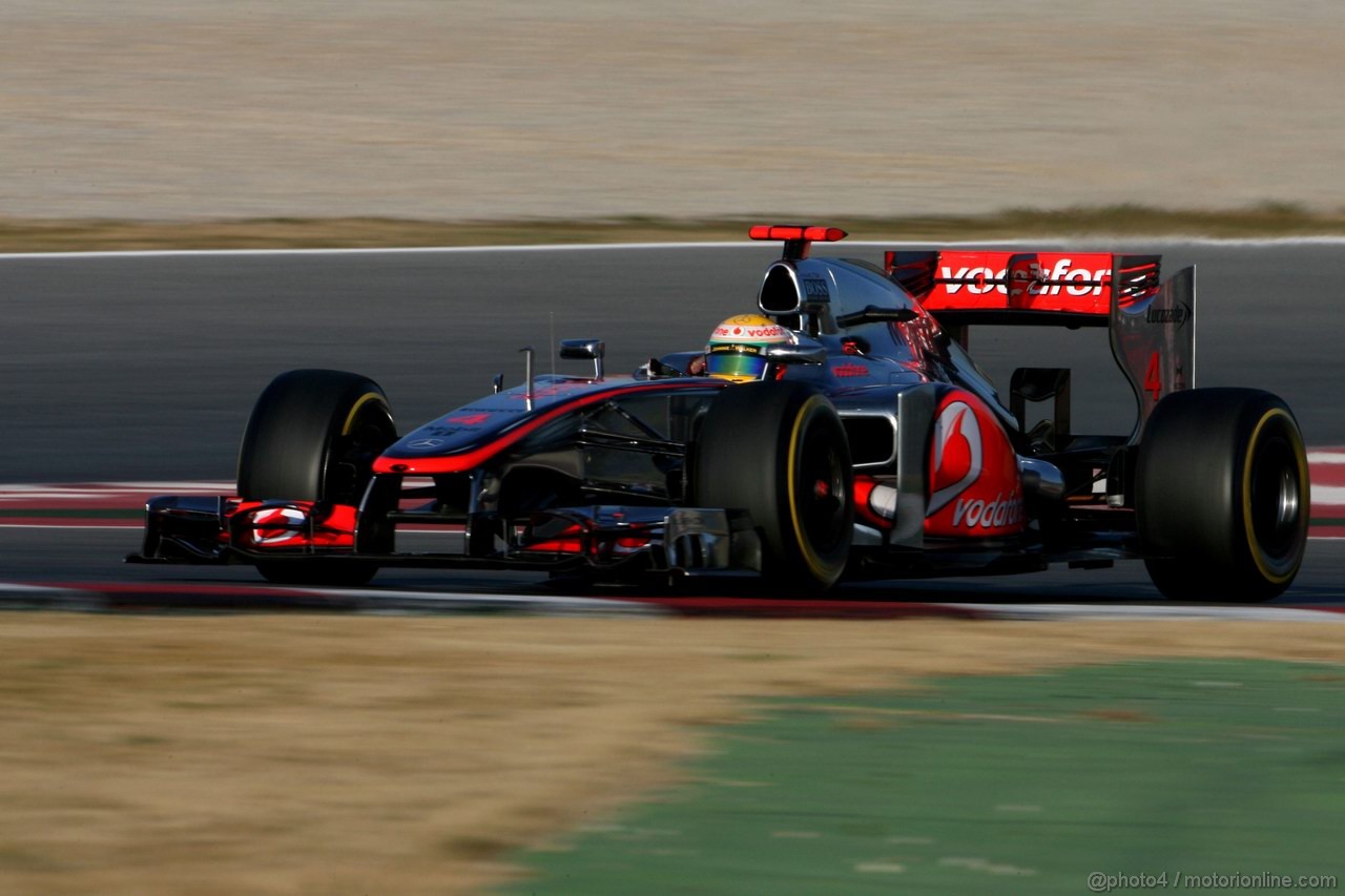 Barcelona Test Marzo 2012, 02.04.2012
Lewis Hamilton (GBR), McLaren Mercedes